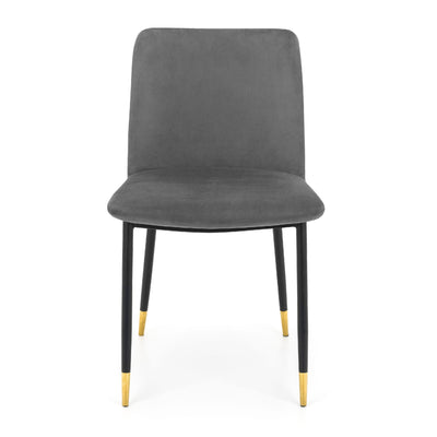 Set Of 2 Delaunay Dining Chairs - Grey