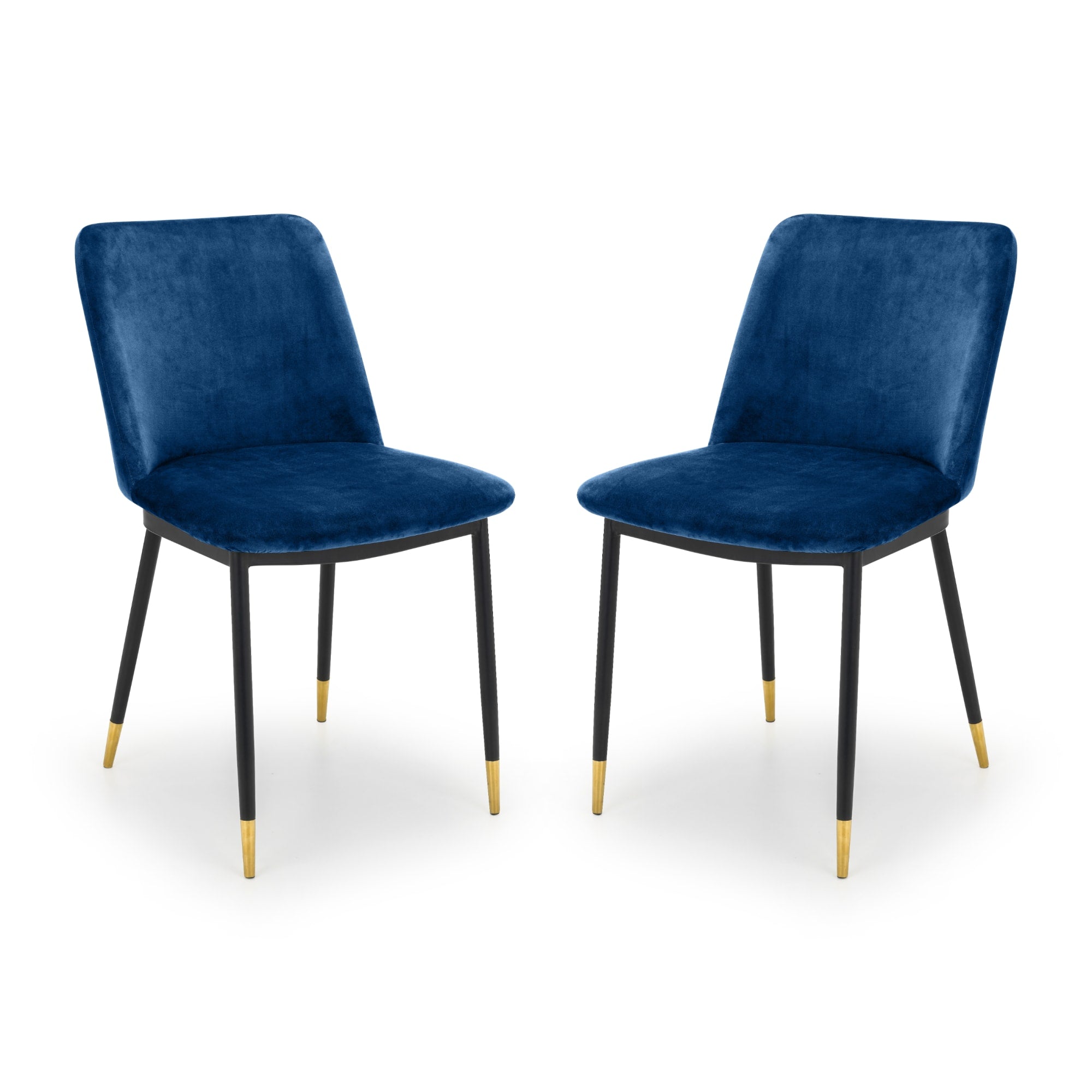 Set Of 2 Delaunay Dining Chairs - Blue