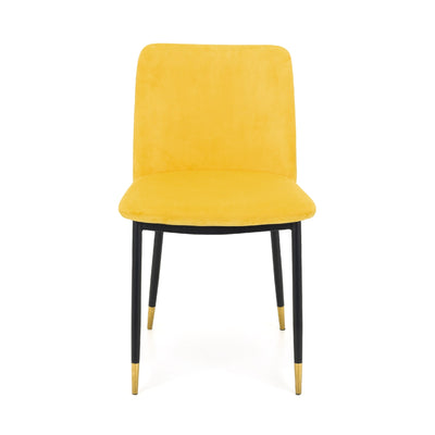 Set Of 2 Delaunay Dining Chairs - Mustard