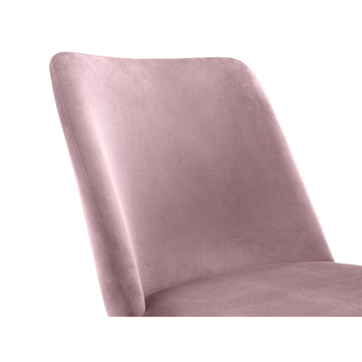 Set Of 2 Delaunay Dining Chairs - Dusky Pink