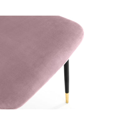 Set Of 2 Delaunay Dining Chairs - Dusky Pink