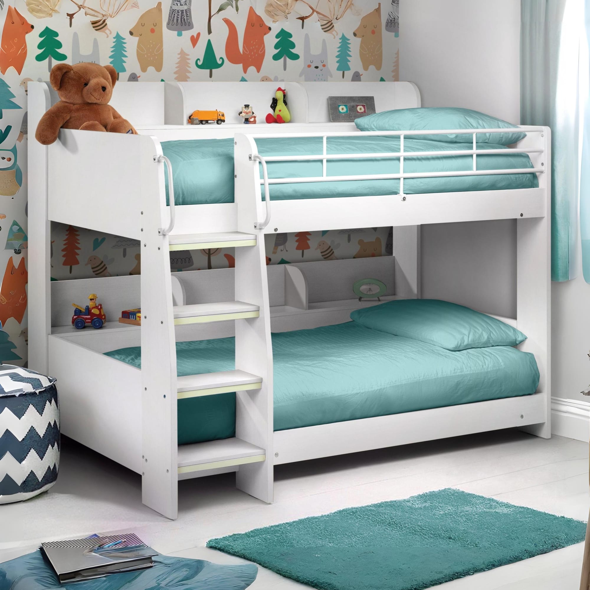 Domino Bunk White