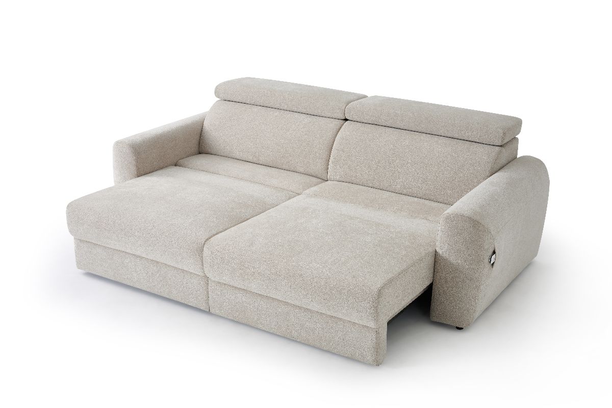 Dakota Electric Sofabed Beige 3 Seater