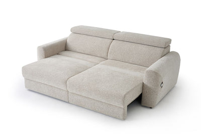 Dakota Electric Sofabed Beige 3 Seater