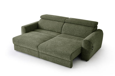 Dakota Electric Sofabed Green 3 Seater