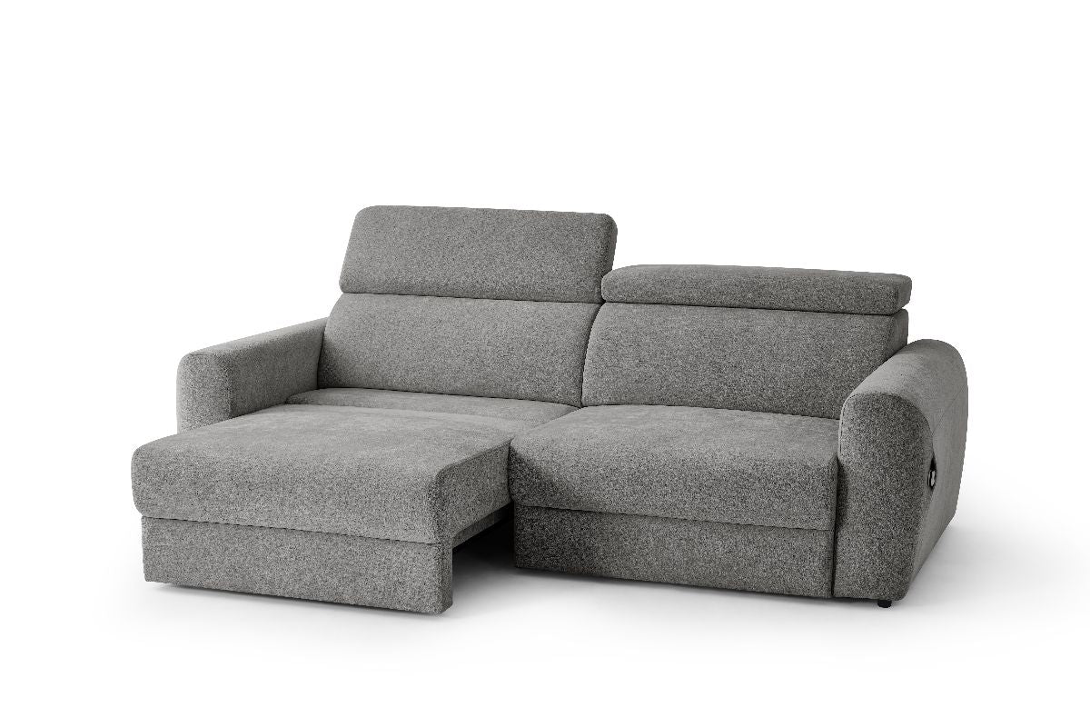 Dakota Electric Sofabed Grey 3 Seater
