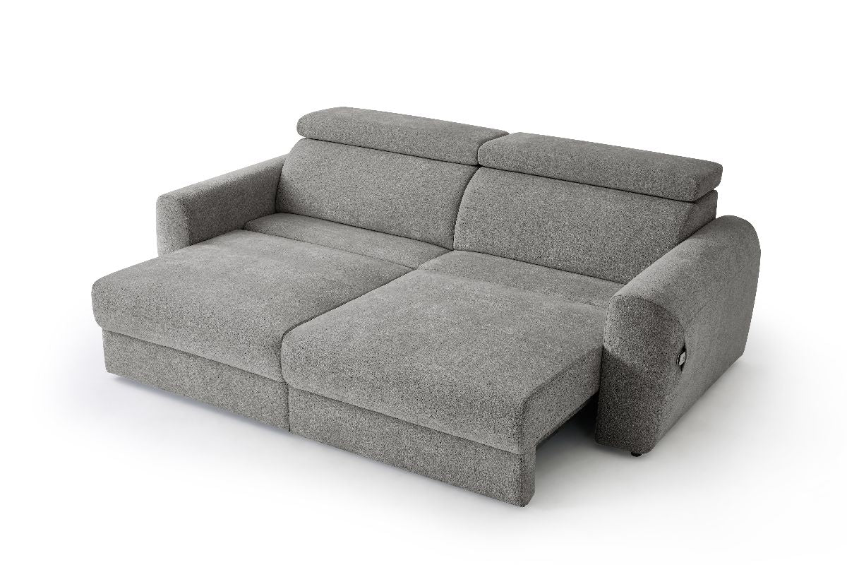 Dakota Electric Sofabed Grey 3 Seater
