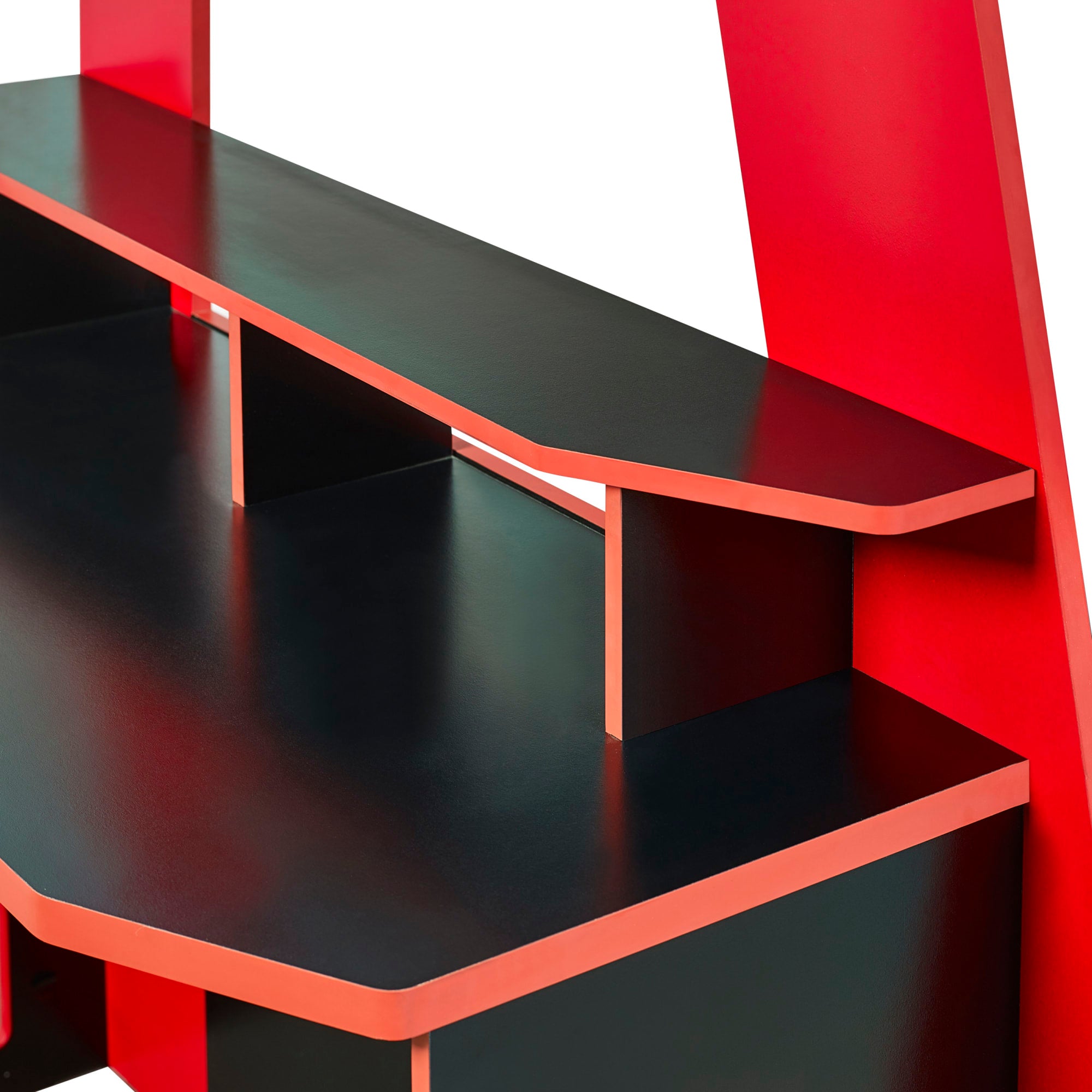 Eagle Single 90cm Gaming Highsleeper - Black and Red