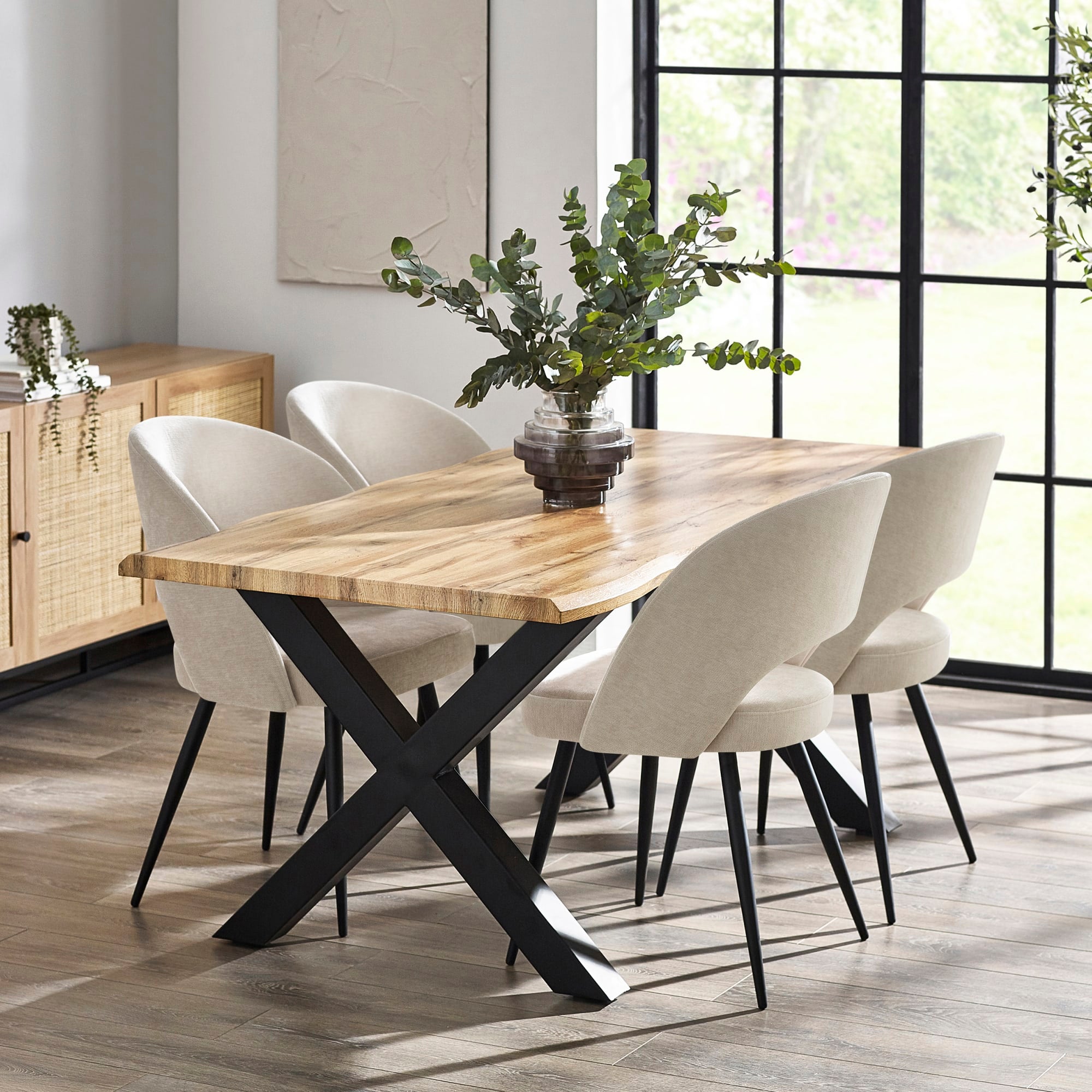 Set Of 2 Ella Dining Chairs - Calico