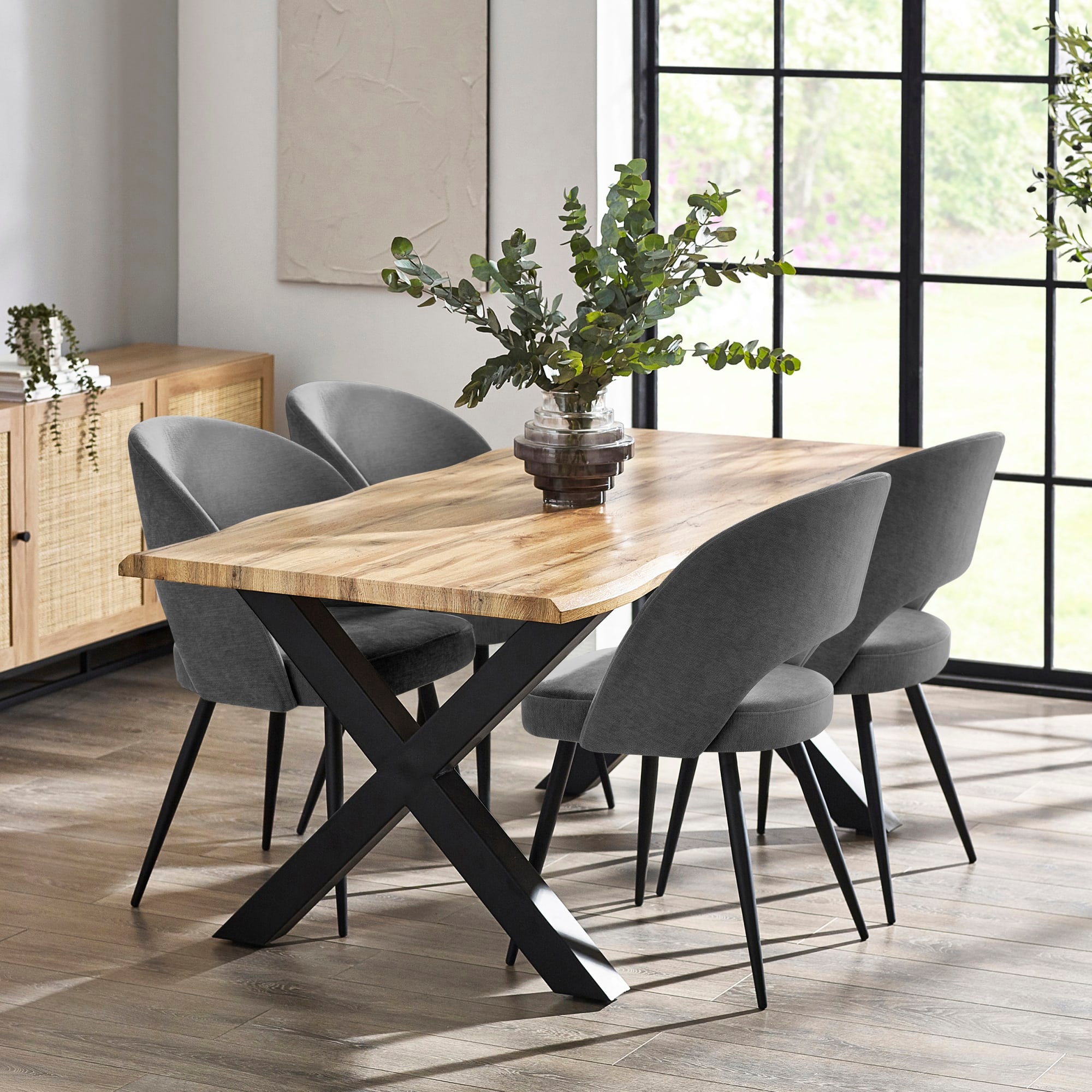 Set Of 2 Ella Dining Chairs - Onyx