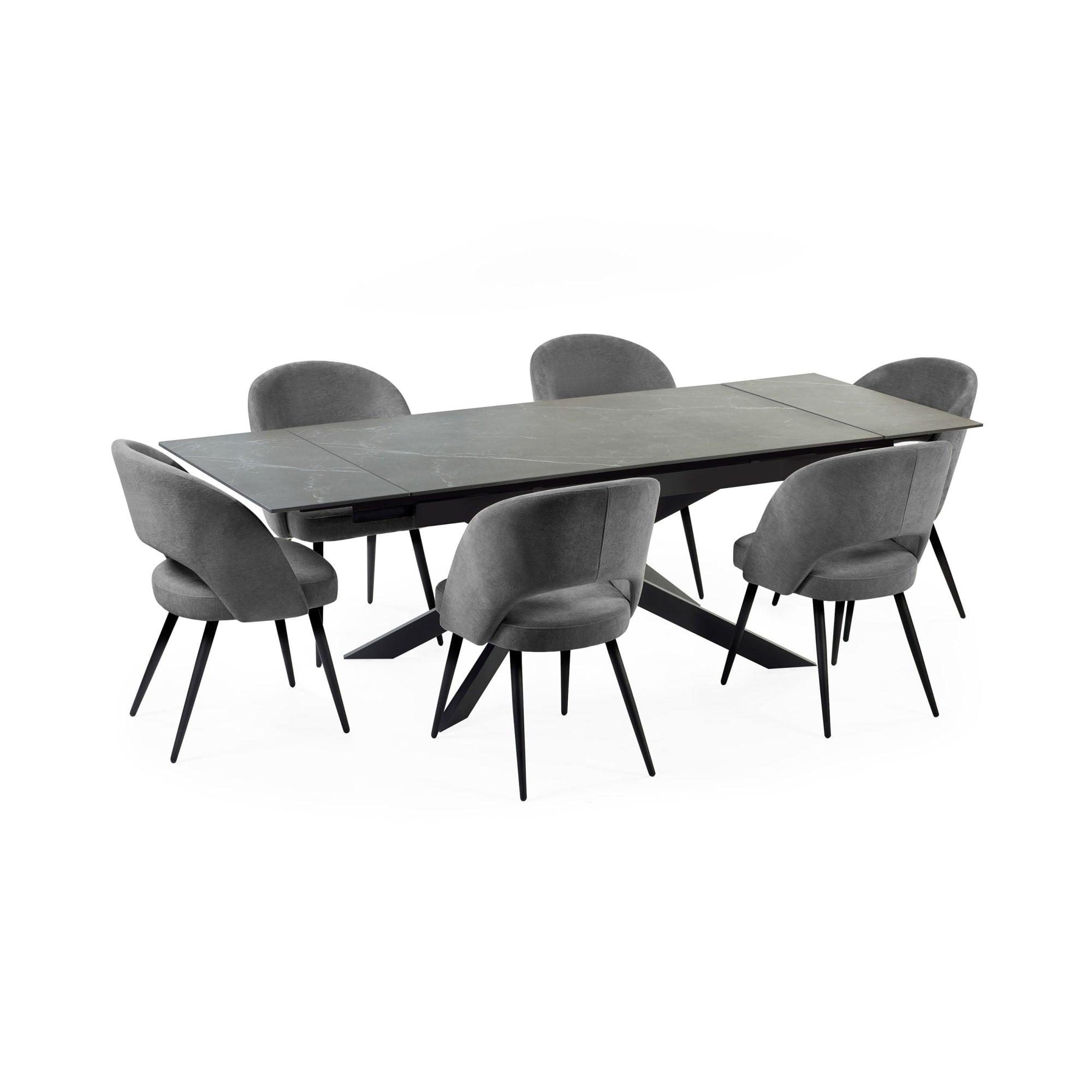 Set Of 2 Ella Dining Chairs - Onyx