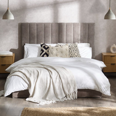 Eloise 90cm Single Bed - Grey