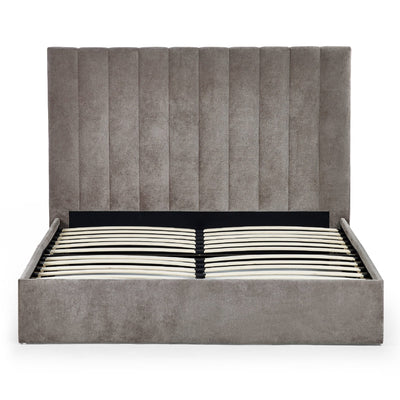 Eloise 90cm Single Bed - Grey