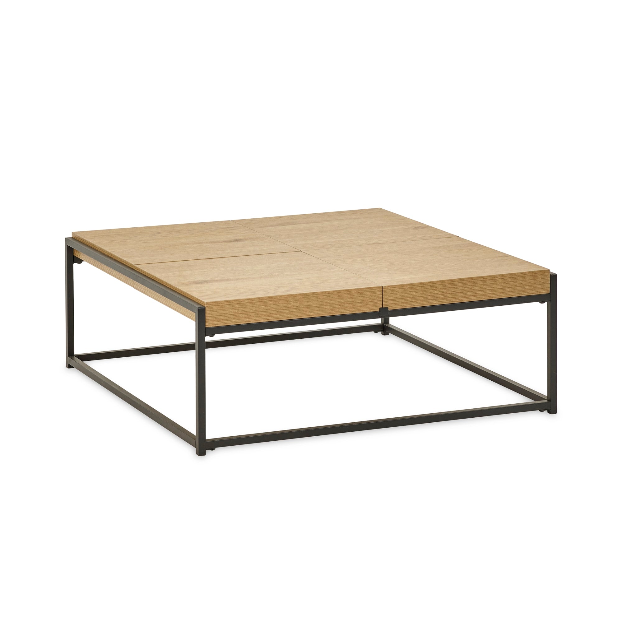 Ezra 83cm Square Tray Coffee Table