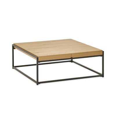 Ezra 83cm Square Tray Coffee Table