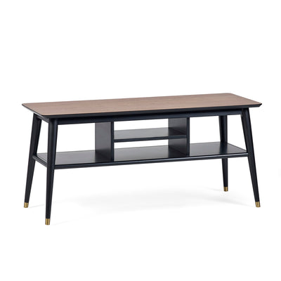Findlay Media Unit - Walnut & Black