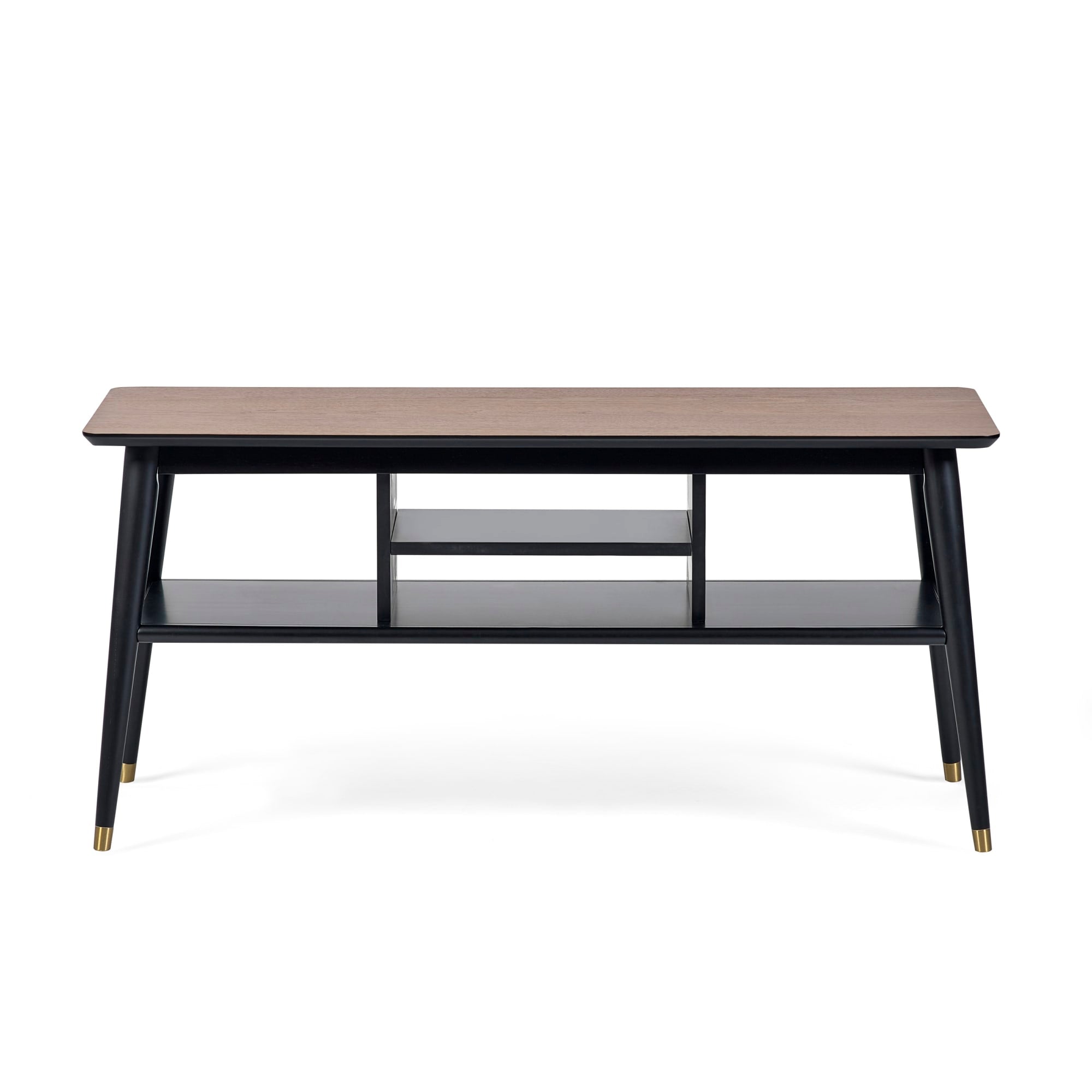 Findlay Media Unit - Walnut & Black
