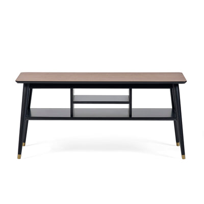 Findlay Media Unit - Walnut & Black