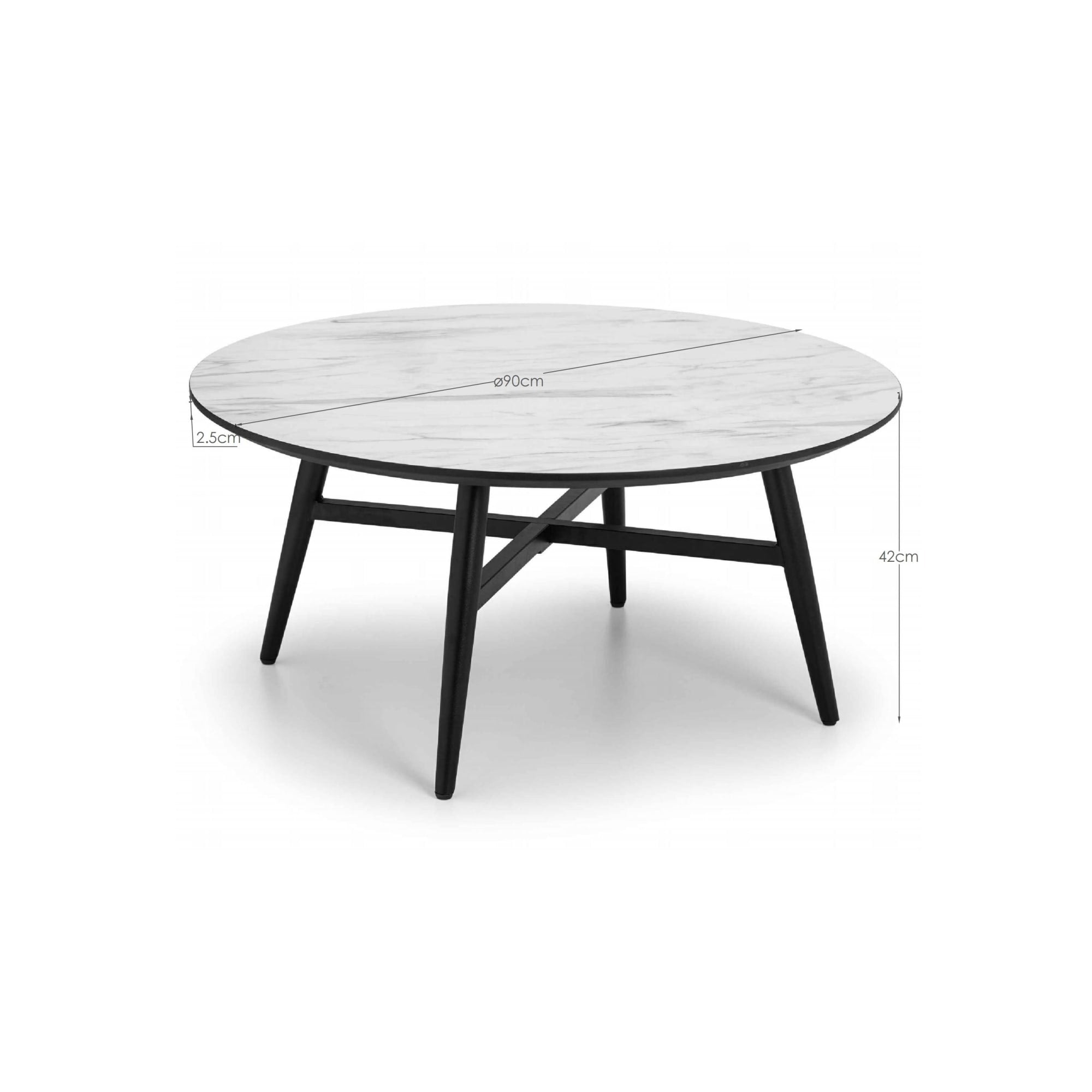 Firenze Marble Effect Coffee Table