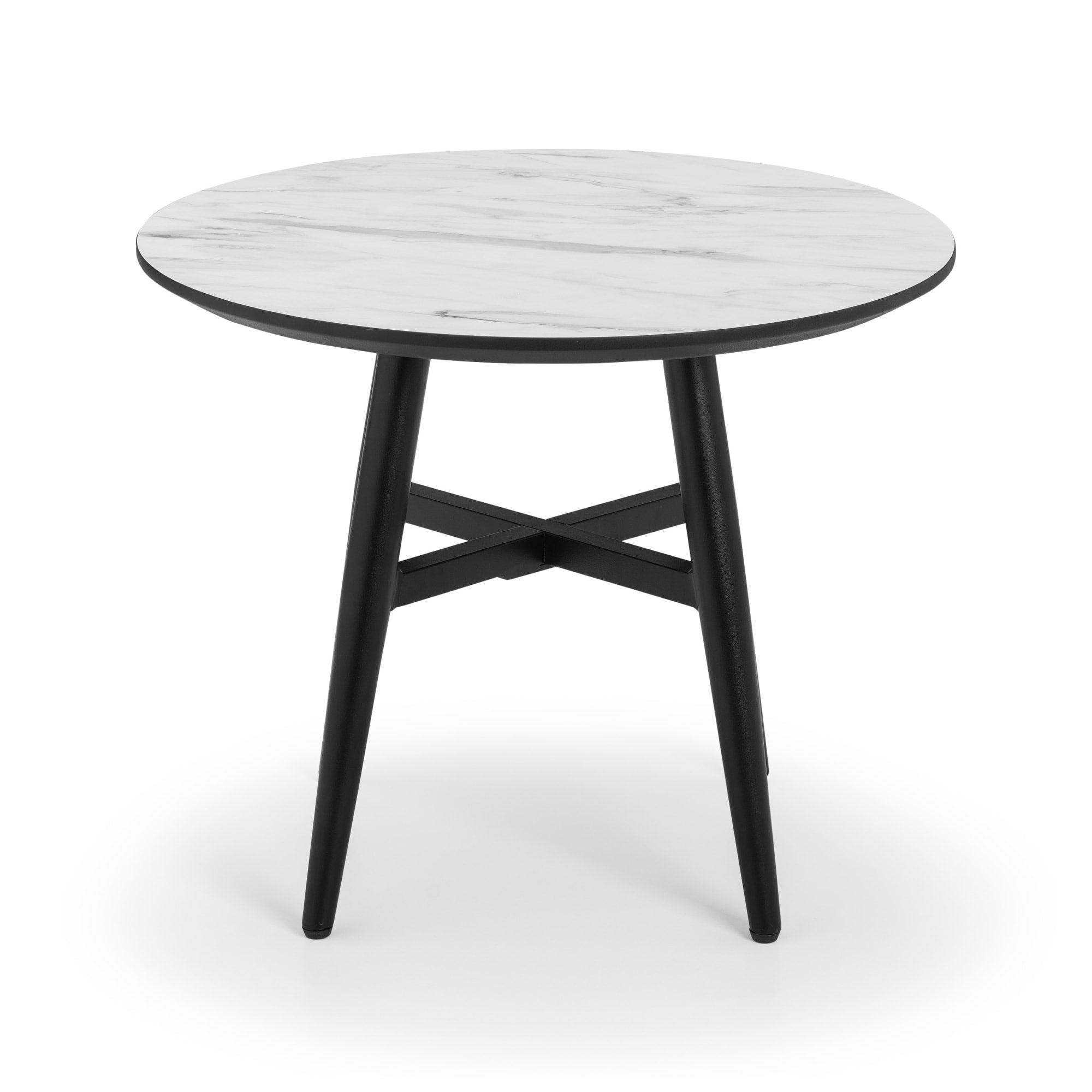 Firenze Marble Effect Lamp Table