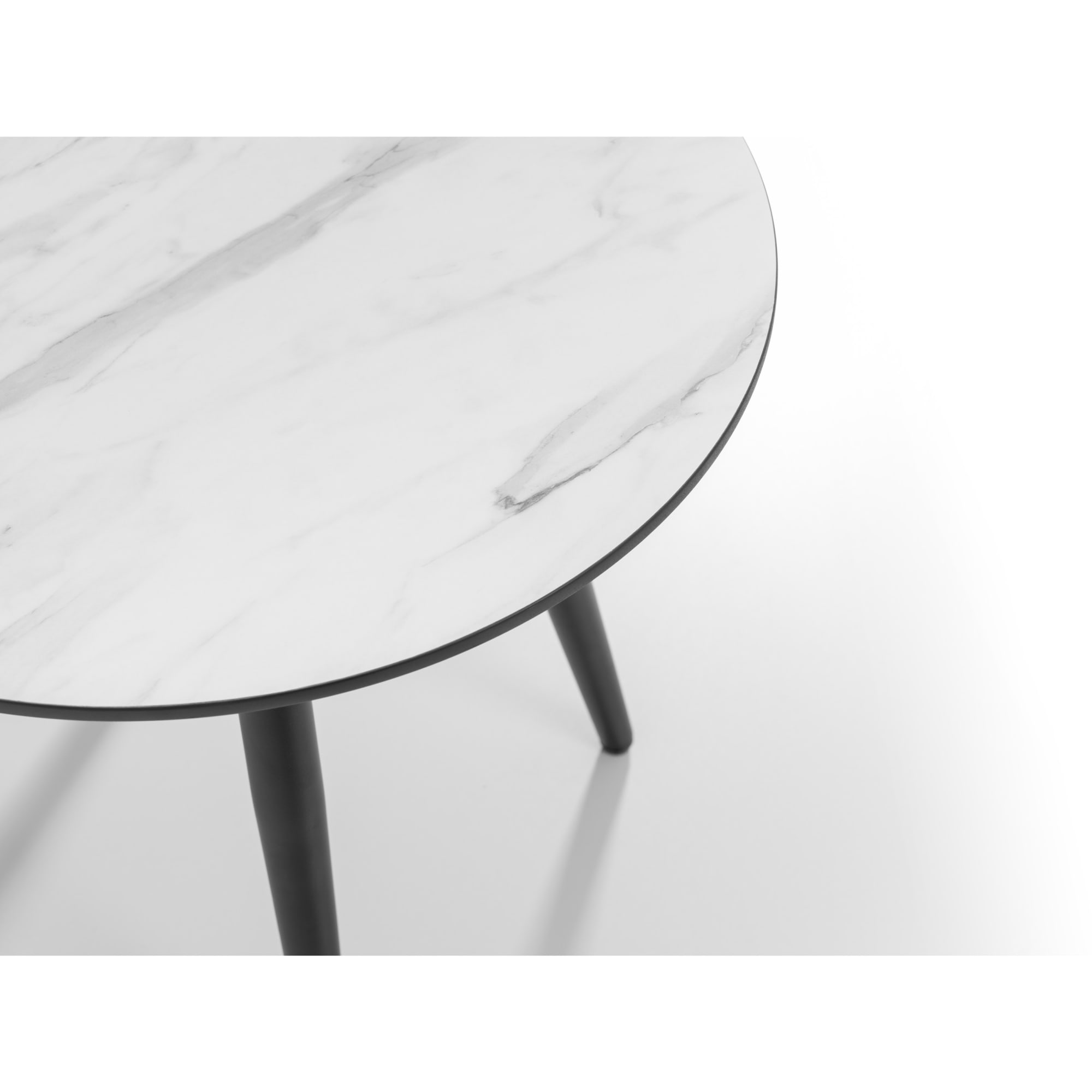 Firenze Marble Effect Lamp Table