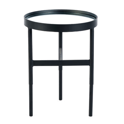 Franki Mirror Glass Lamp Table