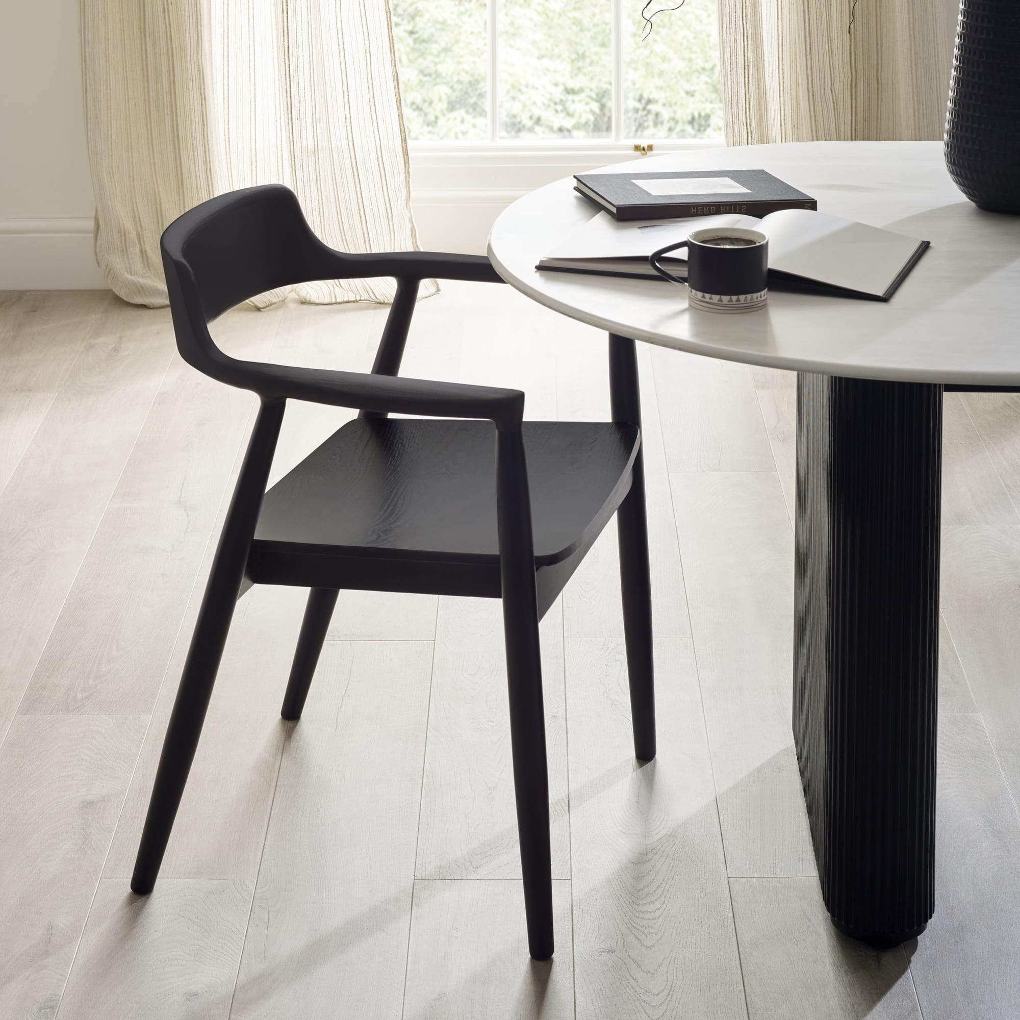 Set of 2 Franklin Dining Chair with Arms