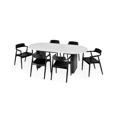 Set of 2 Franklin Dining Chair with Arms