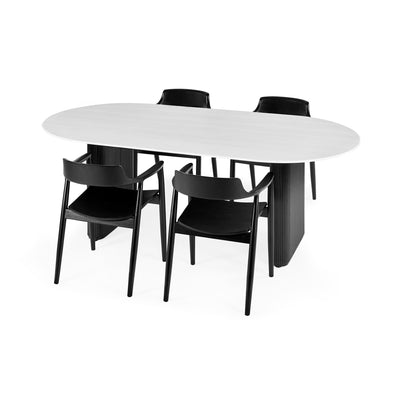 Set of 2 Franklin Dining Chair with Arms