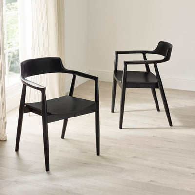 Set of 2 Franklin Dining Chair with Arms