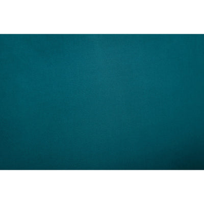 Frida Curved Velvet 135cm Double Bed - Teal