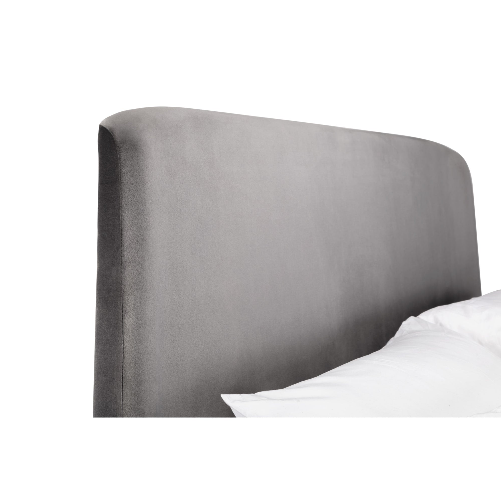 Frida Ottoman Storage 135cm Double Bed - Grey