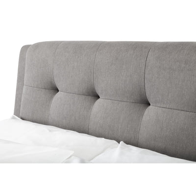 Fullerton 4 Drawer 150cm King Bed Grey