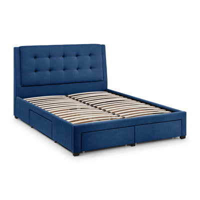 Fullerton 4 Drawer 180cm Superking Bed Blue