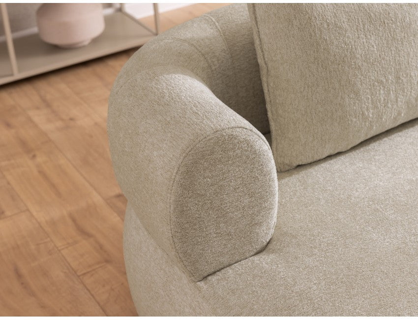 Ferro Beige Left Hand Corner Sofa