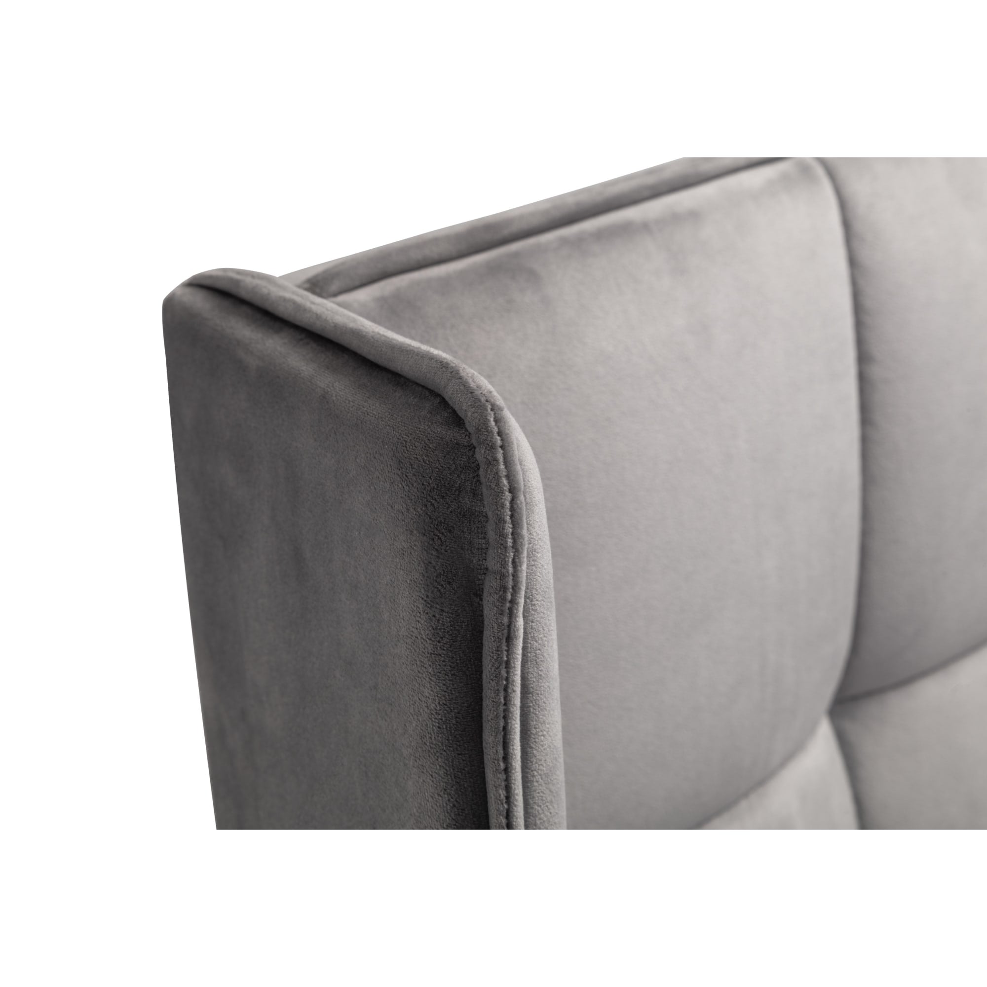Gatsby Ottoman Storage 135cm Double Bed - Light Grey