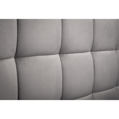 Gatsby Ottoman Storage 135cm Double Bed - Light Grey