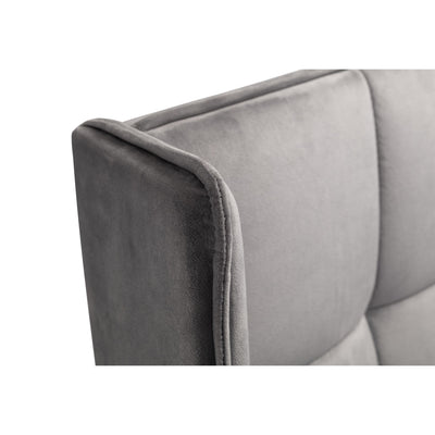 Gatsby Ottoman Storage 150cm King Bed - Light Grey