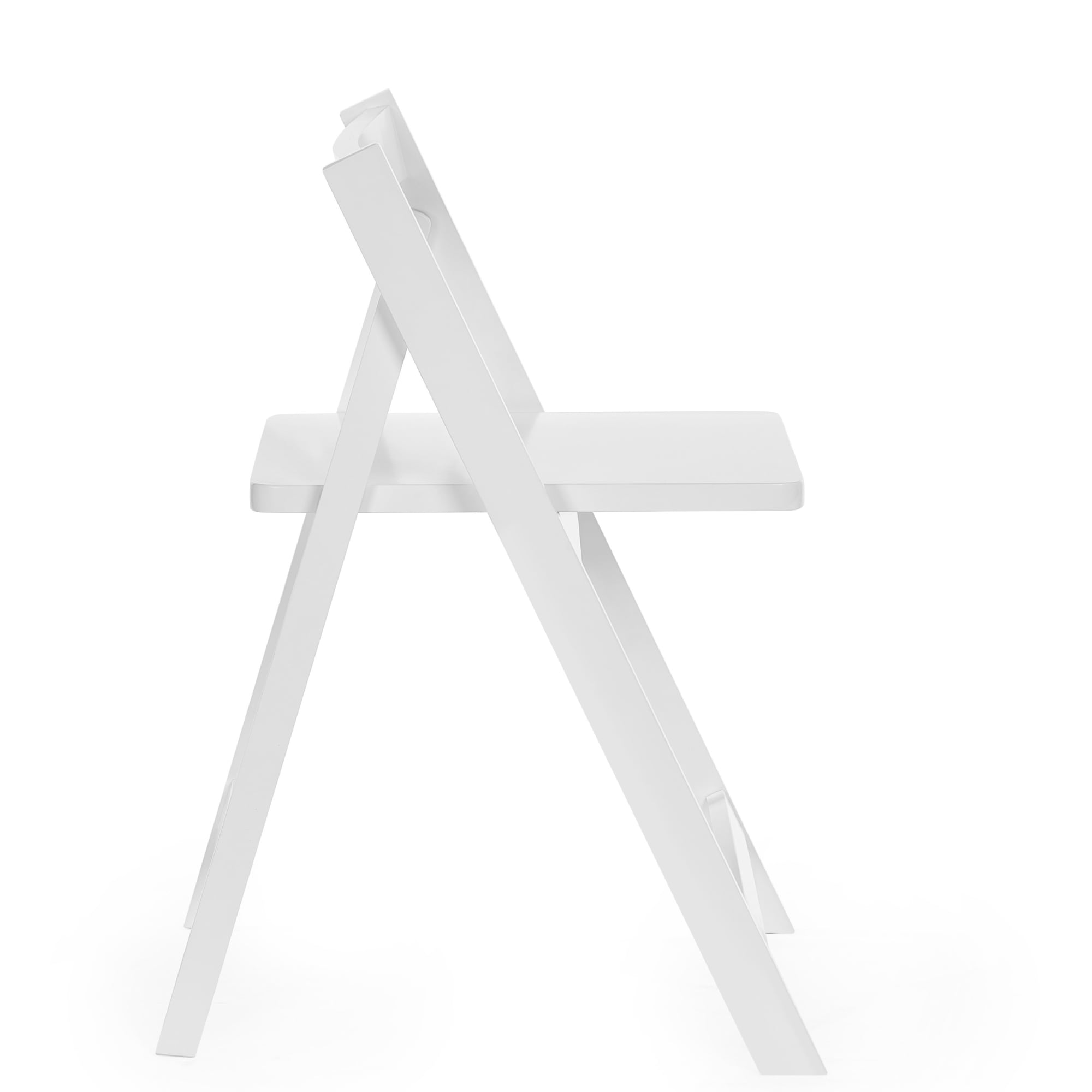 Gatan Small Gateleg Table With 2 Chairs - White