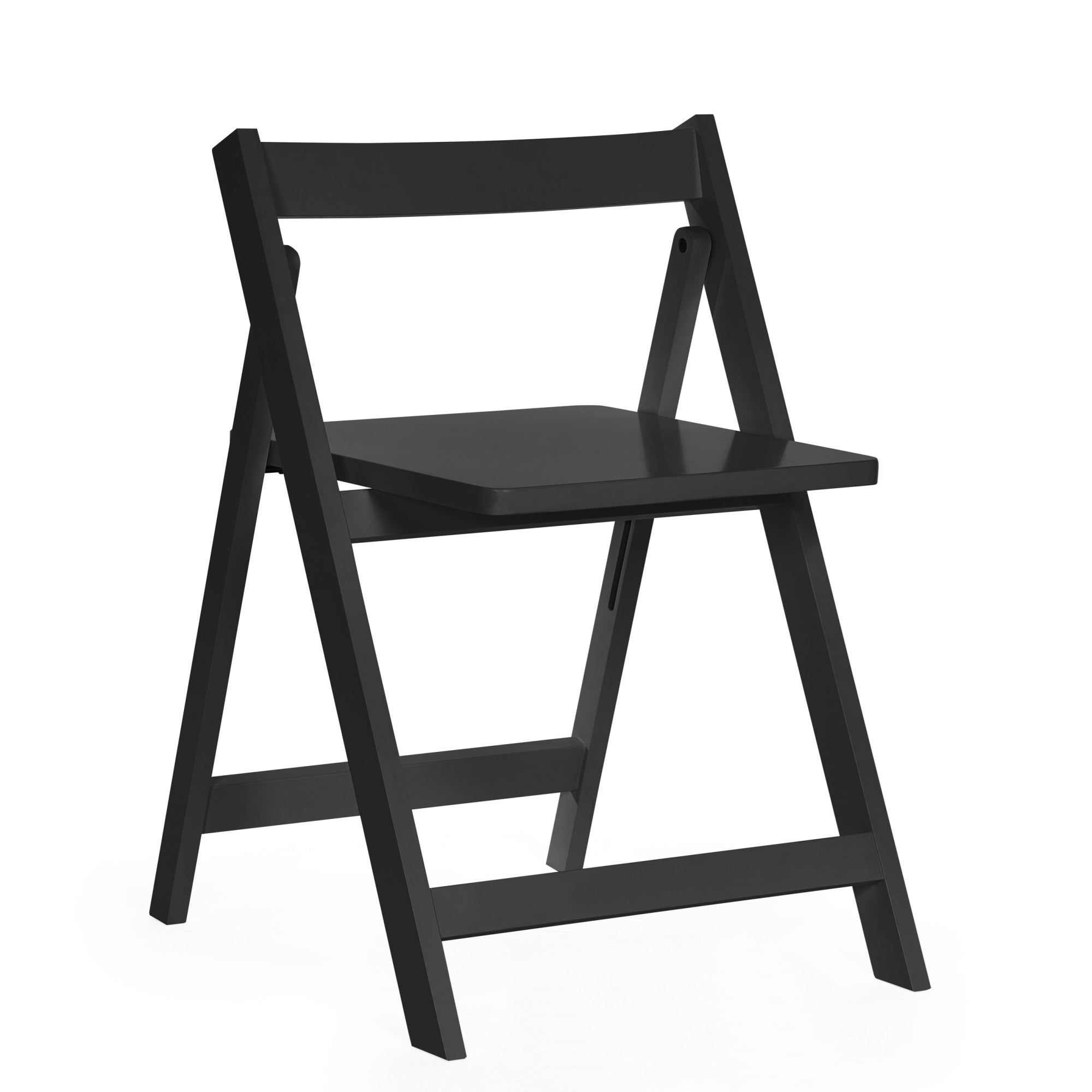 Gatan Small Gateleg Table With 2 Chairs - Black