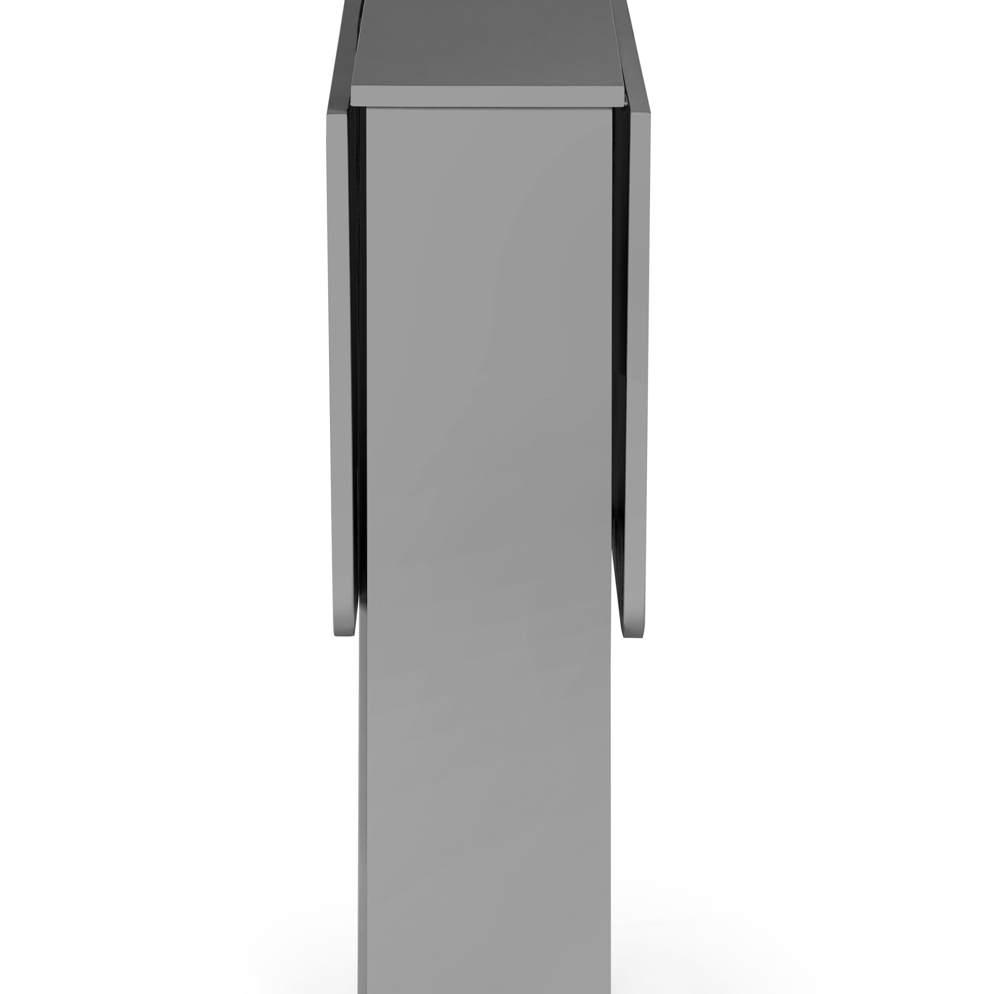 Gatan Small Gateleg Table With 2 Chairs - Grey
