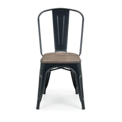 Set Of 4 Grafton Metal Chairs