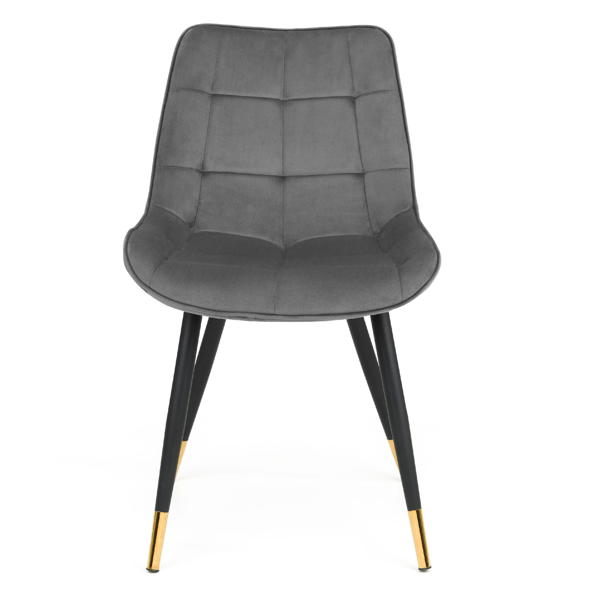 Set Of 2 Hadid Dining Chairs - Grey