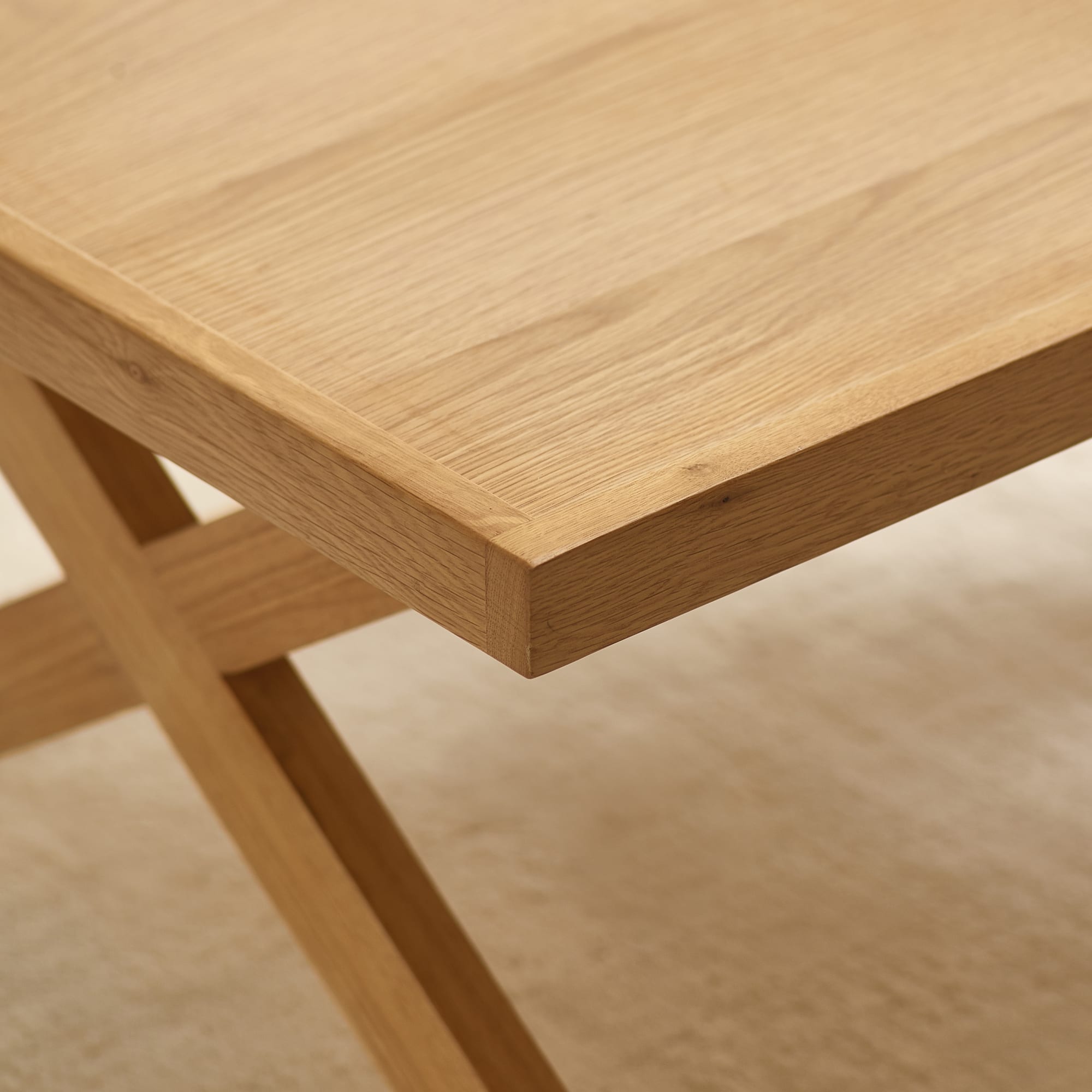 Haddon Natural Oak 110cm Coffee Table