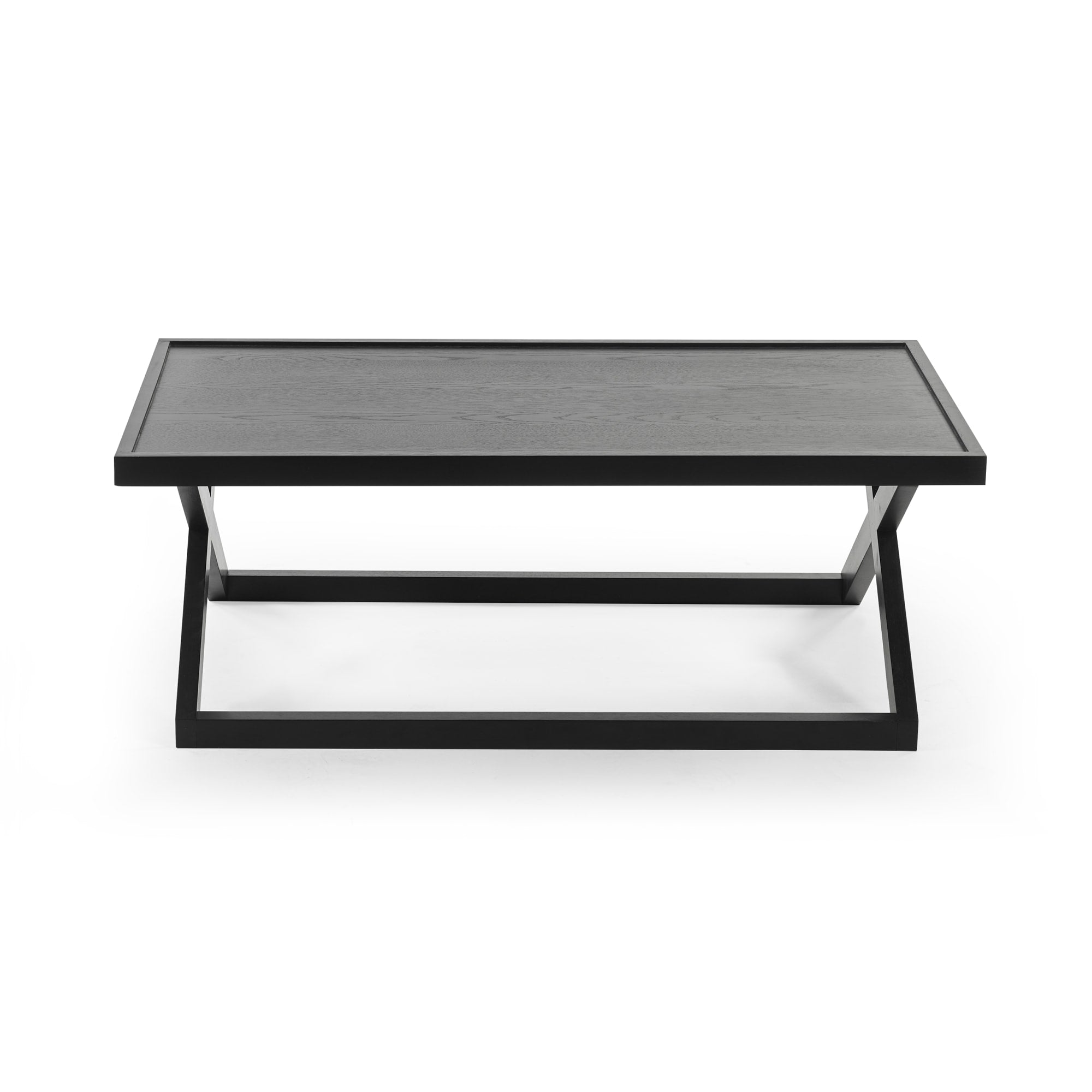 Haddon Black 110cm Coffee Table