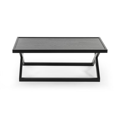 Haddon Black 110cm Coffee Table