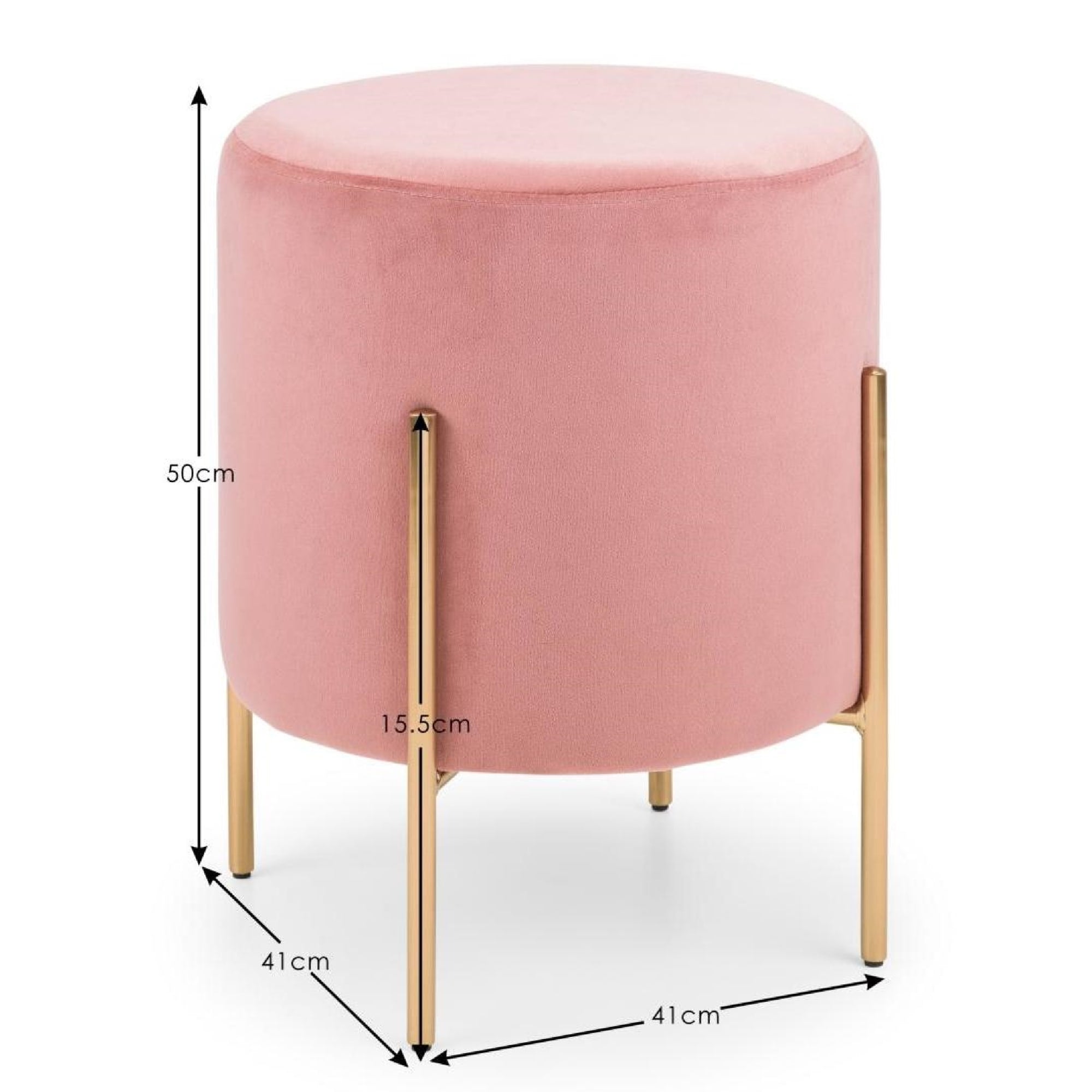 Harrogate Stool - Pink