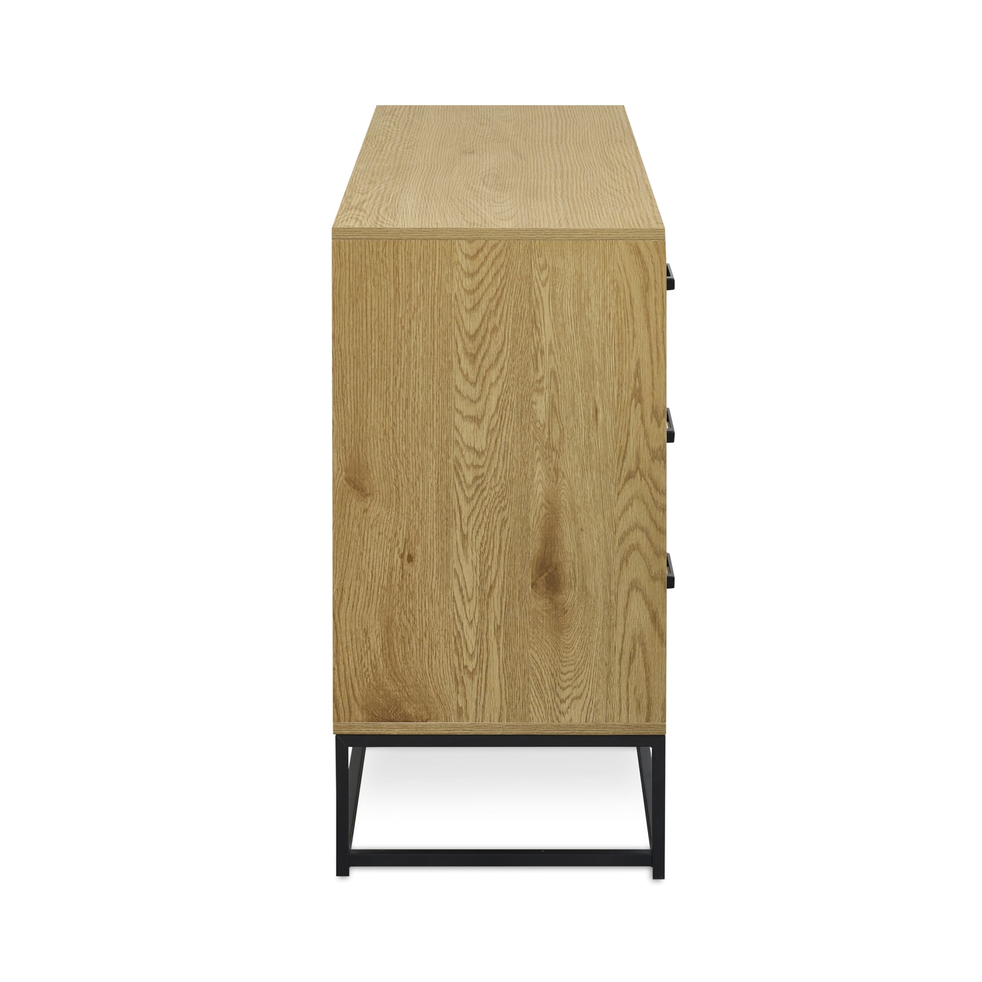 Harlow Light Oak Effect 6 Drawer Chest