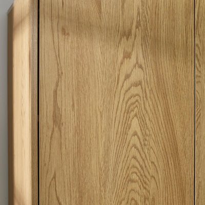 Harlow Light Oak Effect 2 Door Wardrobe