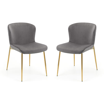 Set Of 2 Harper Dining Chairs - Grey